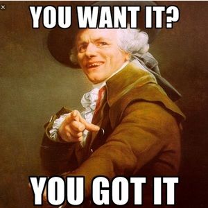 You want it, make an offer & you got it! 🤷‍♀️